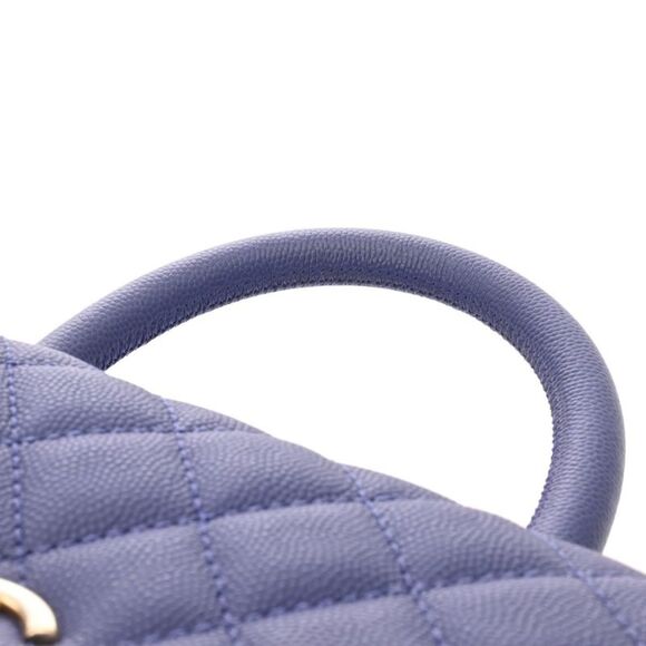Chanel Calfskin Purple Handbags - Picture 5 of 10